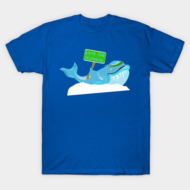 Whale T-Shirt by Laura Brightwood